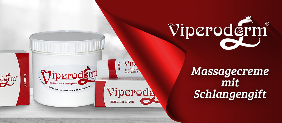 VIPERODERM - Massagecreme mit Schlangengift - Olimpex.eu